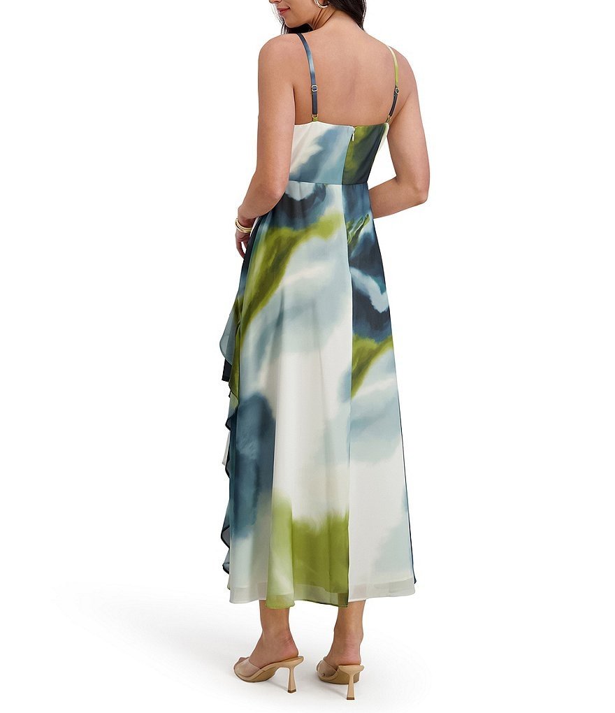 Printed Chiffon Midi Dress  No rating value. Same page link. (0) Write a review - Image 3
