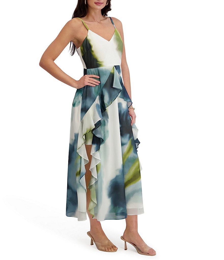 Printed Chiffon Midi Dress  No rating value. Same page link. (0) Write a review - Image 4