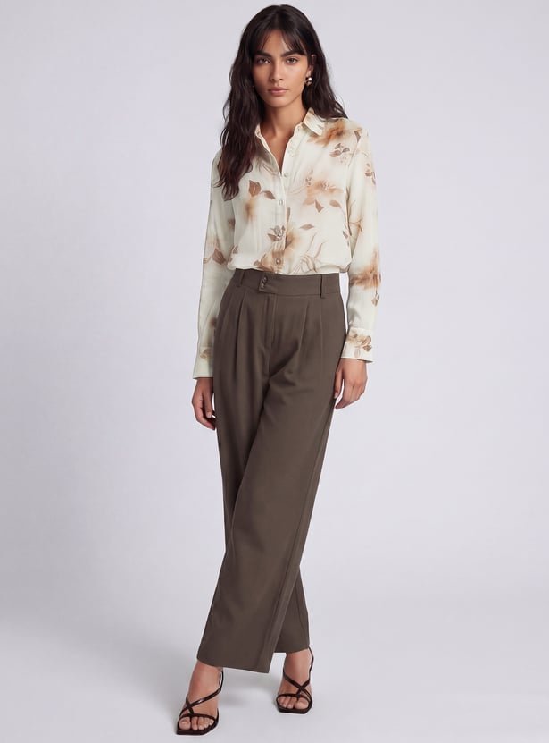 Women Floral Print Shirt - Image 4