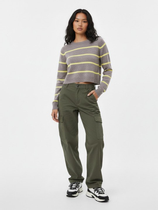 Horizontally Striped Pullover - Image 5