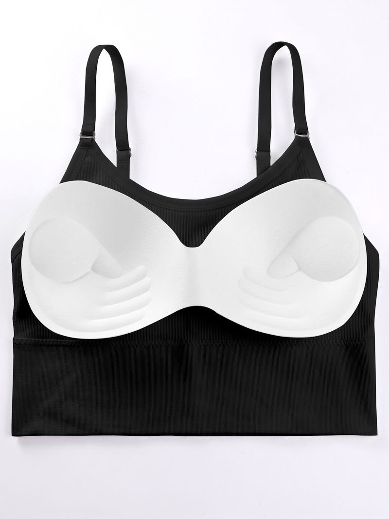 jicks Pack of 3 Women Full Coverage Lightly Padded Bra (Multicolor, Orange) - Image 5