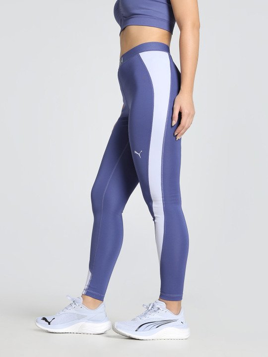 Women Strong Colour Block High-Waisted 7/8 Training Tights - Image 2