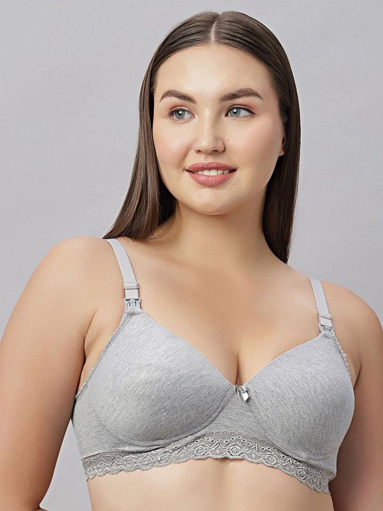 Full Coverage Heavily Padded Maternity Bra - Image 2
