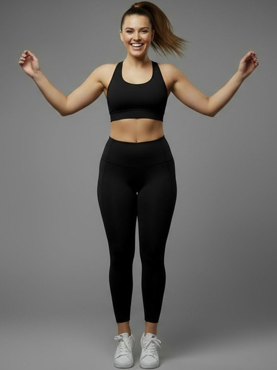 Women High-Rise Gym Tights - Image 4