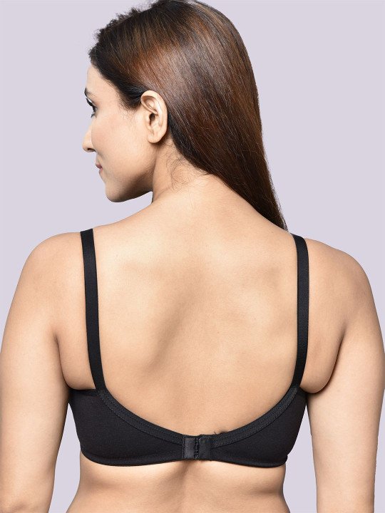 Bamboo Cotton Non-Padded Full-Coverage Side support Maternity Bra - Image 4