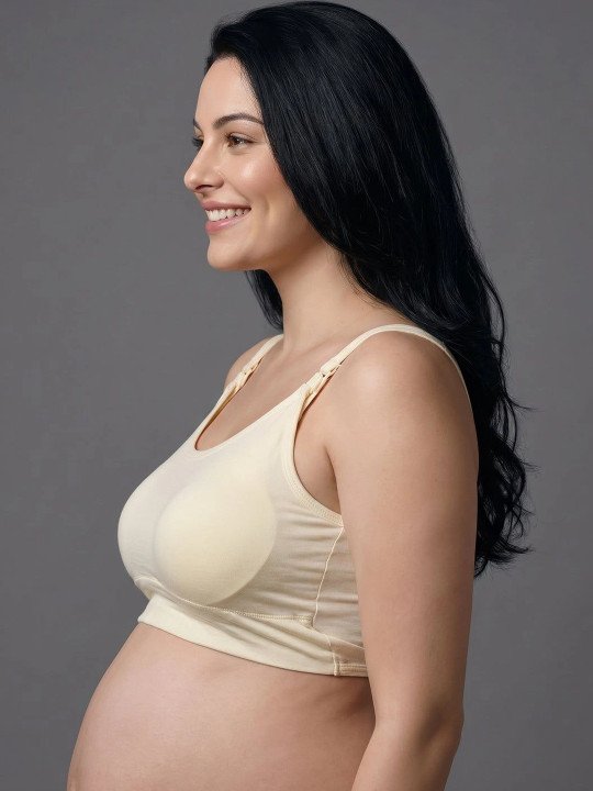 Front Open Wire-Free Breathable Maternity Bra - Image 4