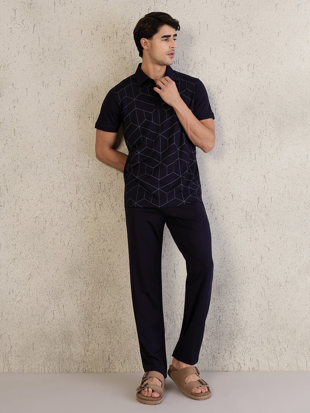 Cubic Geo Pyjama Set