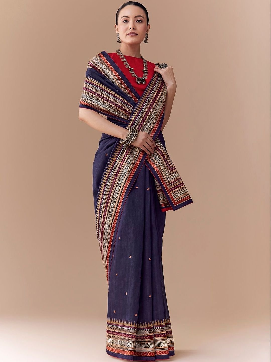 KALKI Fashion Woven Design Saree