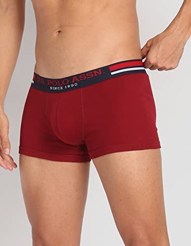 U.S. Polo ASSN. Mens I641 Anti Microbial Essential Boxer Underwear Brief -Pack of 2 - Image 2