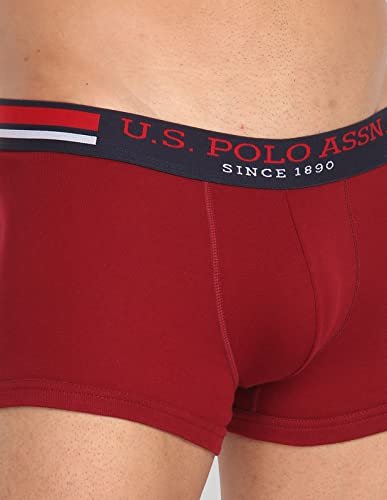 U.S. Polo ASSN. Mens I641 Anti Microbial Essential Boxer Underwear Brief -Pack of 2 - Image 4