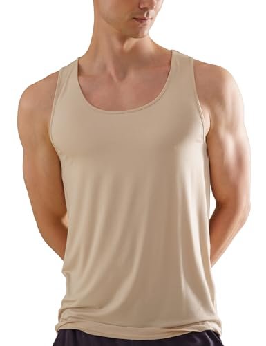 DAMENSCH Neo-Skin Round Neck Anti-Bacterial Bamboo Vest | Sustainable Bamboo Fabric, Luxuriously Soft, Naturally Anti-Bacterial, Advanced Moisture Control Fabric, Contoured Neckline