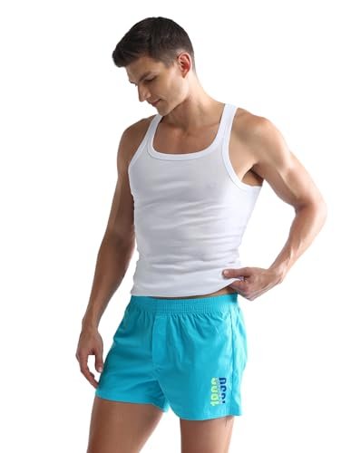 U.S. POLO ASSN. Men's Pure Cotton Solid OEX03 Boxers - Pack of 1