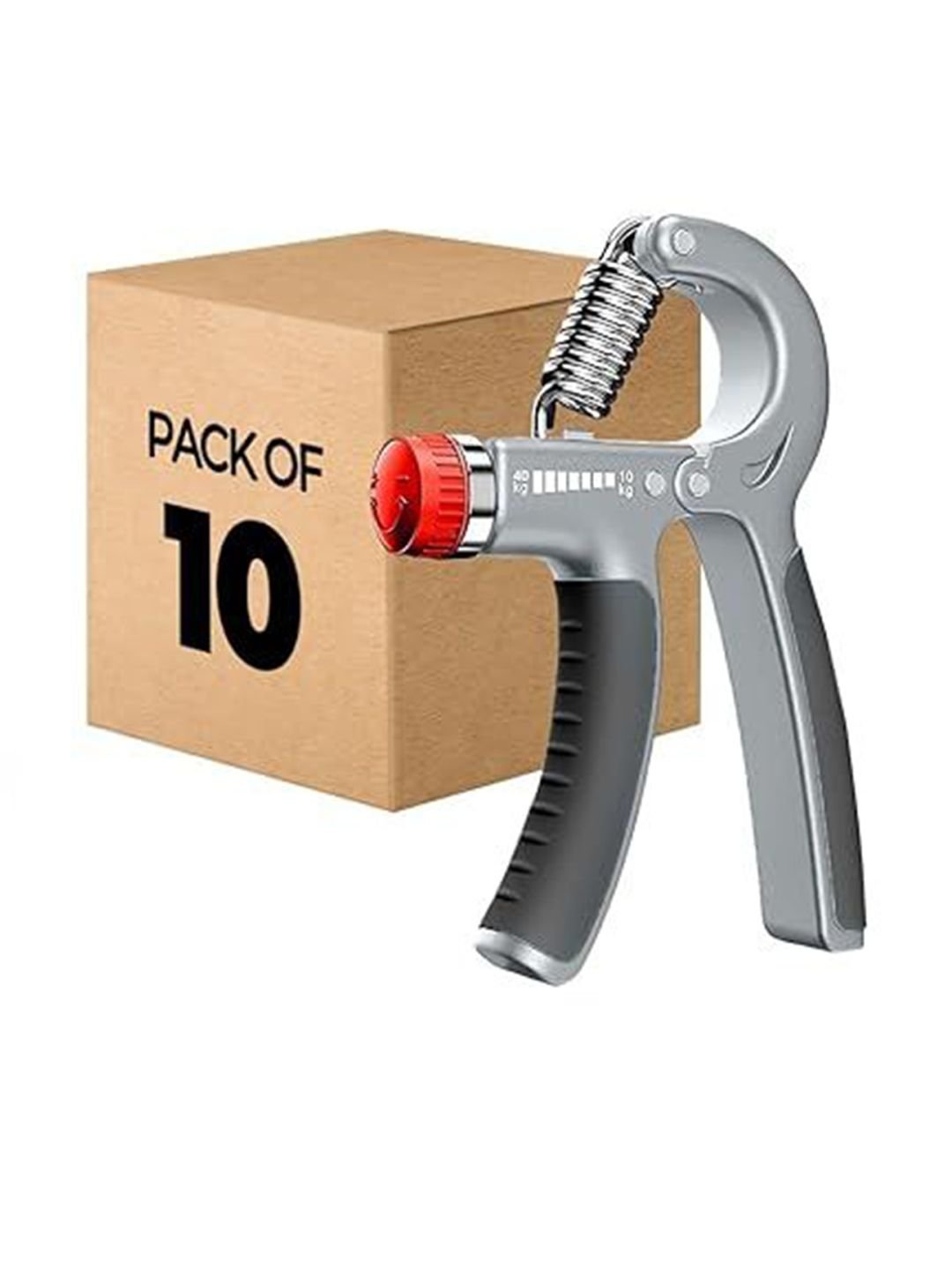 STRAUSS Pack Of 10 Adjustable Hand Grip