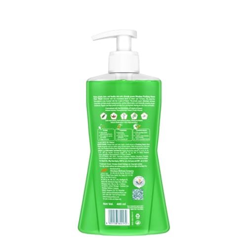 Himalaya Purifying Neem Face Wash | With 5 Parts of Neem & Turmeric | Clears & Prevents Pimples & Acne | Clinically Proven Formula | For Oily & Acne Prone Skin ||For Men and Women| 400ml - Image 2