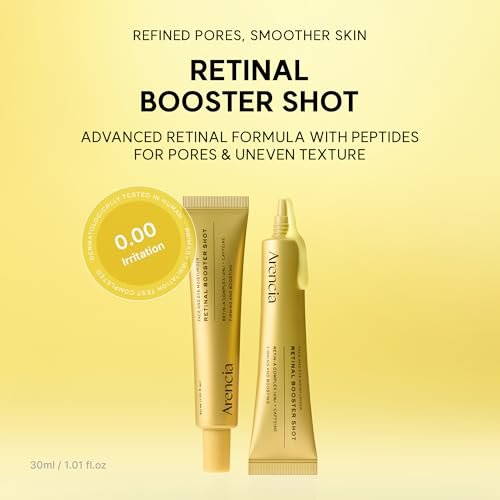 Arencia Retinal Booster Shot, 2% Retinal & Caffeine Serum for Pore Tightening & Firming - Image 2