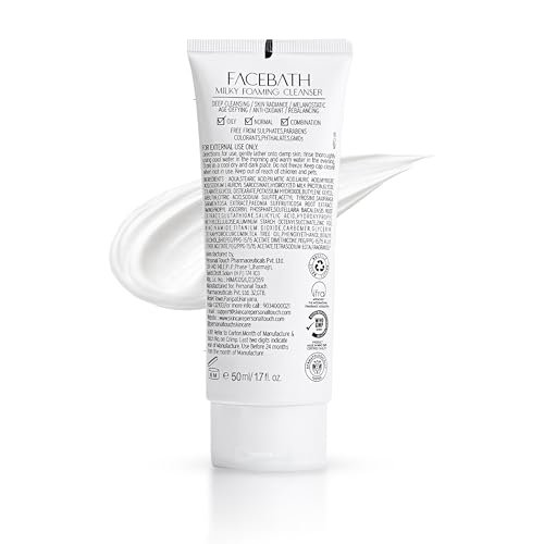 Personal Touch Face Wash for Women & Men | Deep Cleansing Face Cleanser with Niacinamide, Salicylic Acid & Tea Tree | Radiance, Pigmentation Care | Age-Defying, Anti-Oxidant, Rebalancing | 50 ml