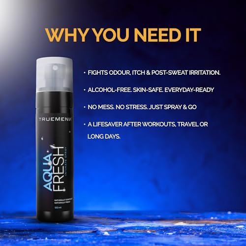 Aqua Fresh Intimate Spray for Men 100ml – pH Balanced, Anti-Bacterial, Anti-Itch, Anti-Odour | with Aloe Vera & Tea Tree | Dermatologically Tested - Image 2