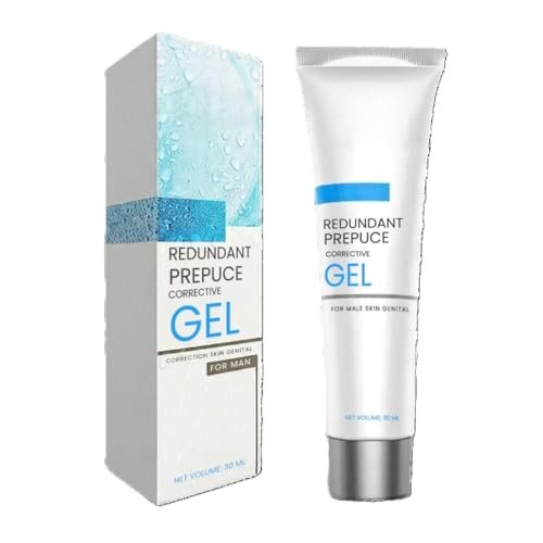 Redundant Prepuce Corrector Gel | Men's External Personal Care Gel | Fast-Absorbing Moisturizing Formula | Daily Intimate Hygiene & Skin Care Gel for Men | Gentle Personal Wellness Care