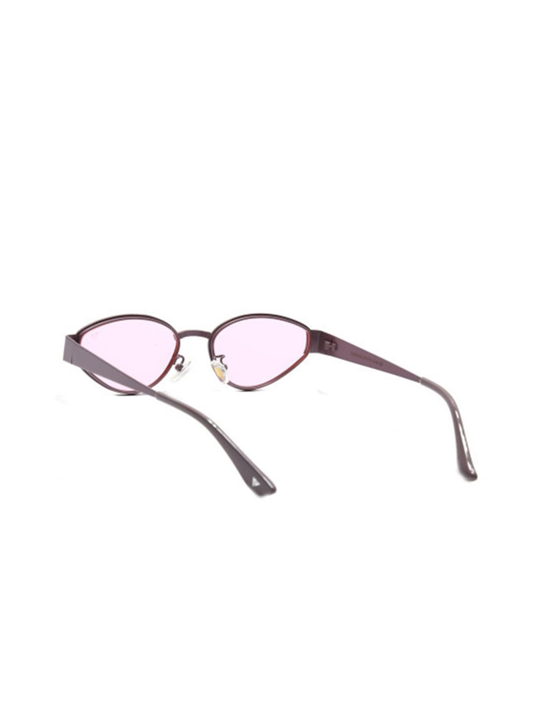 Women Pink Lens & Pink Cateye Sunglasses with UV Protected Lens - Image 4