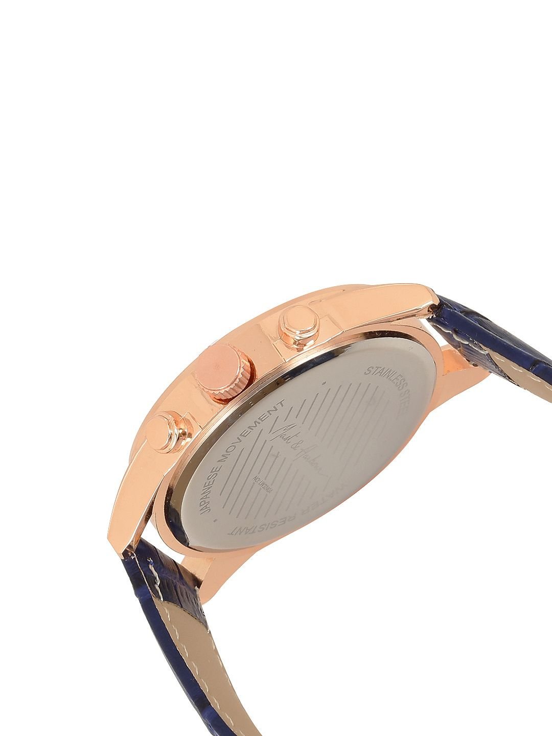 Mast & Harbour Unisex Navy Blue Analogue Watch MFB-PN-LW3240A - Image 4
