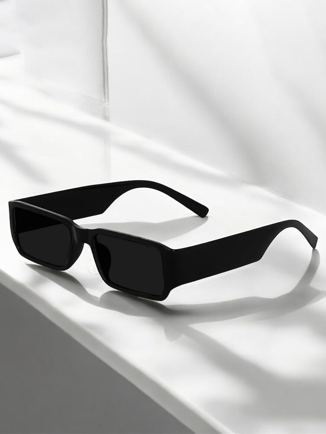 FUNGLASSES Funglasses Unisex Rectangle Sunglasses with UV Protected Lens