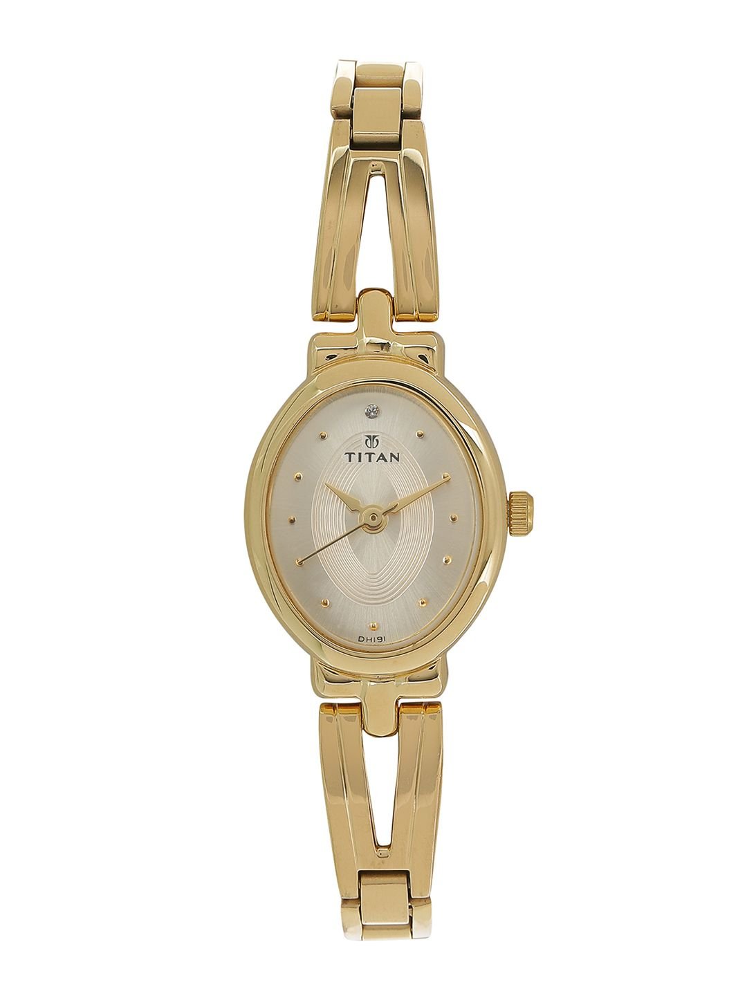 Titan Karishma Quartz Analog With Champagne Dial Watch For Women - Nm2594ym01 - Image 2