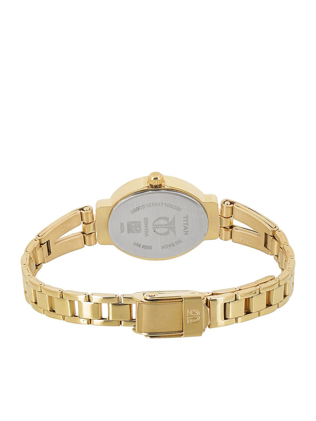 Titan Karishma Quartz Analog With Champagne Dial Watch For Women - Nm2594ym01 - Image 4