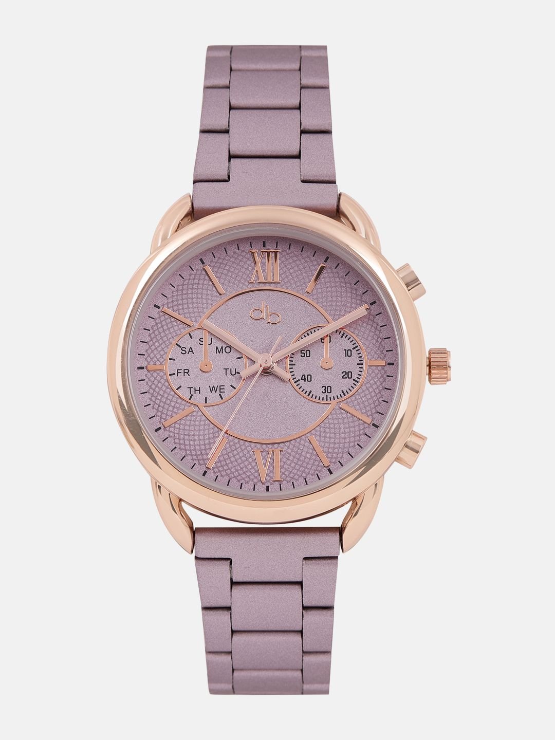 DressBerry Women Mauve Analogue Watch - Image 2