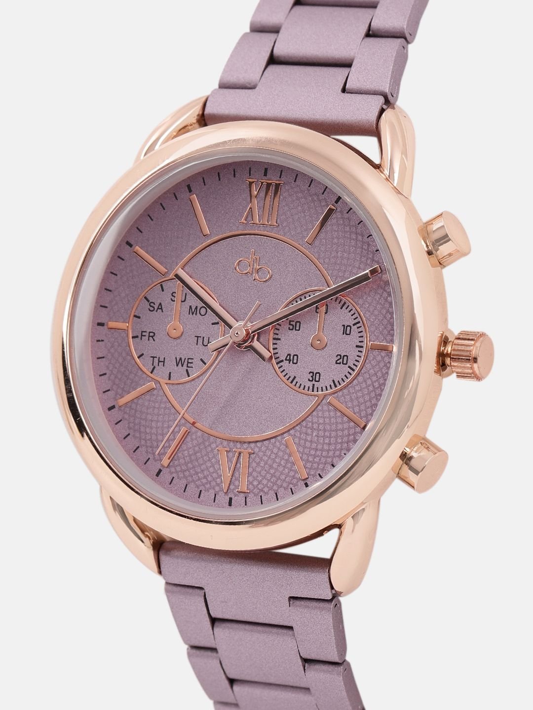 DressBerry Women Mauve Analogue Watch - Image 3