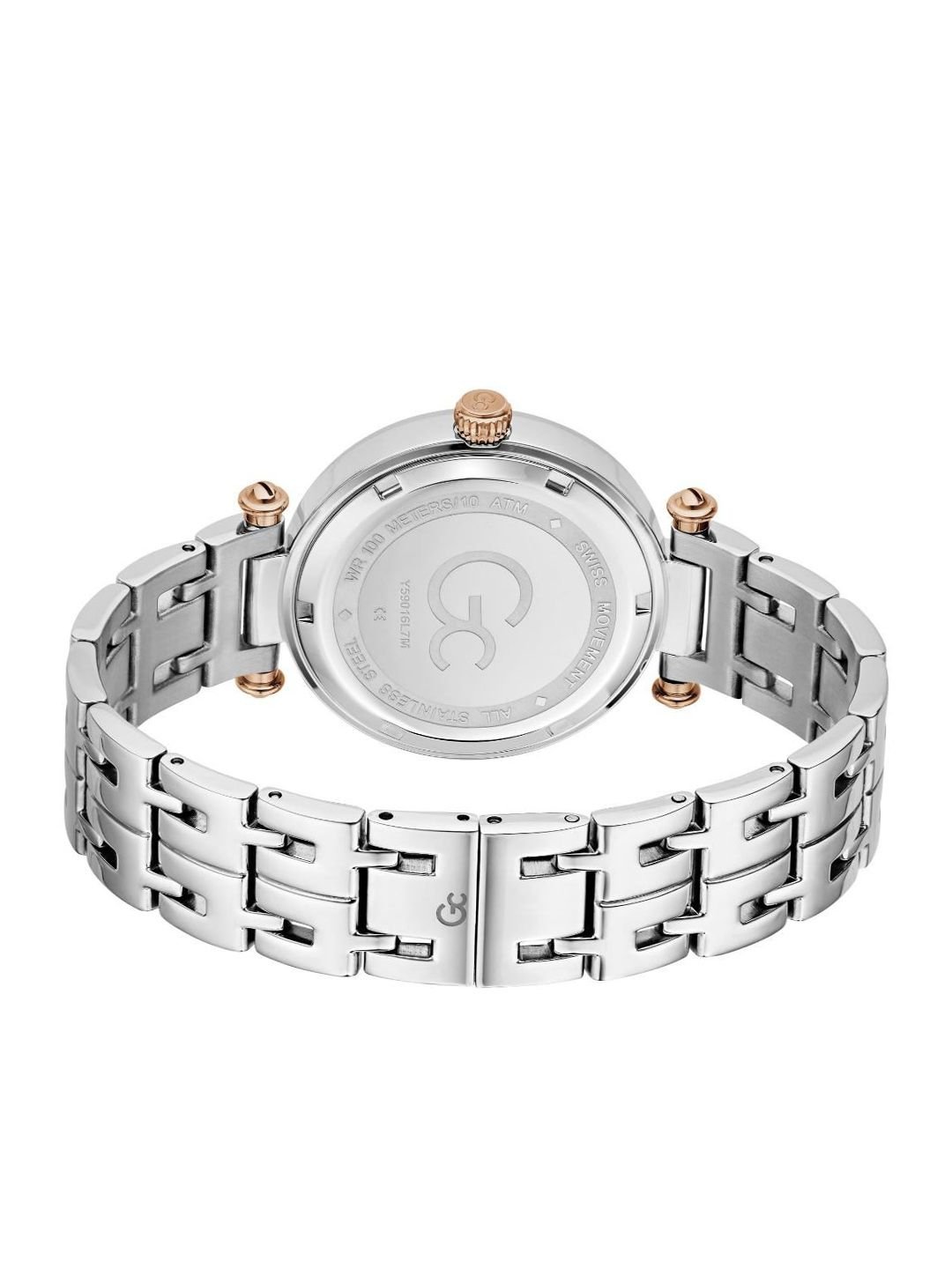 Collection PrimeChic Women Stainless Steel Bracelet Style Analogue Watch Y59016L7M - Image 3