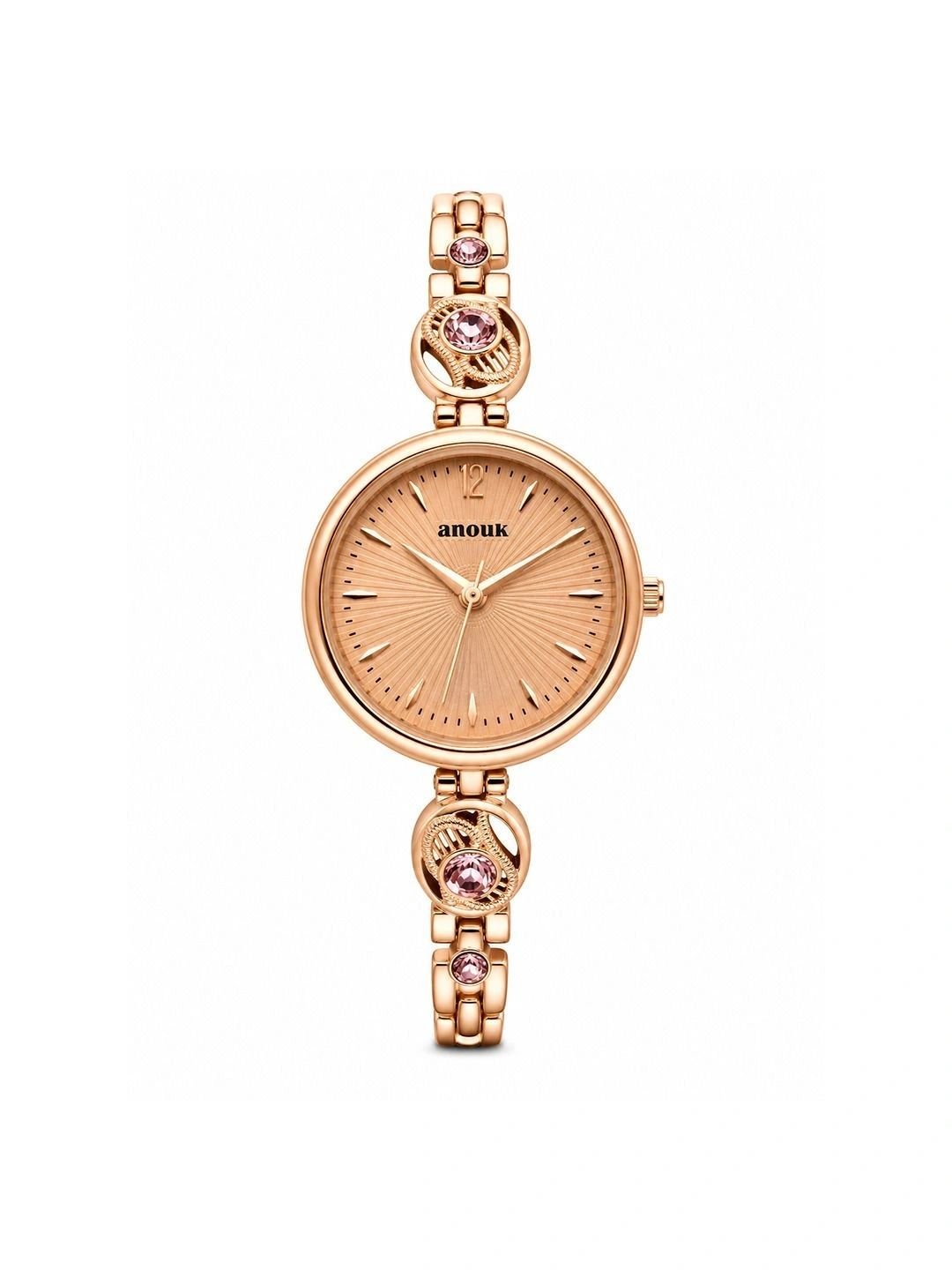 Anouk Women Dial & Stainless Steel Bracelet Style Straps Analogue Watch AN113-RSCASE-RGDIAL - Image 2