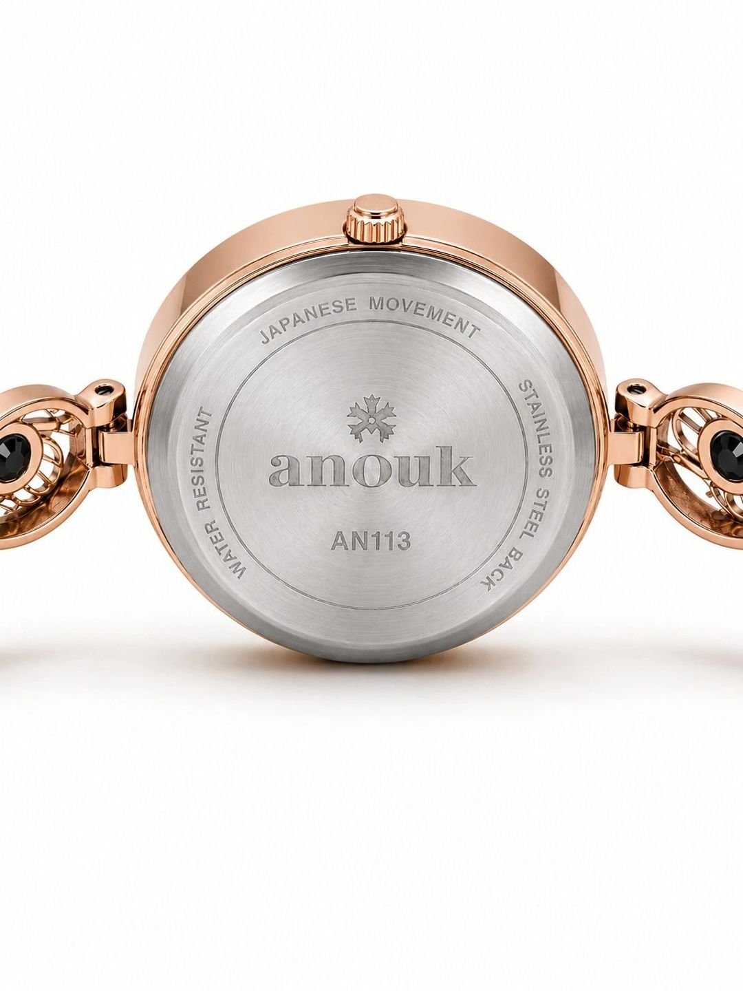 Anouk Women Dial & Stainless Steel Bracelet Style Straps Analogue Watch AN113-RSCASE-RGDIAL - Image 4