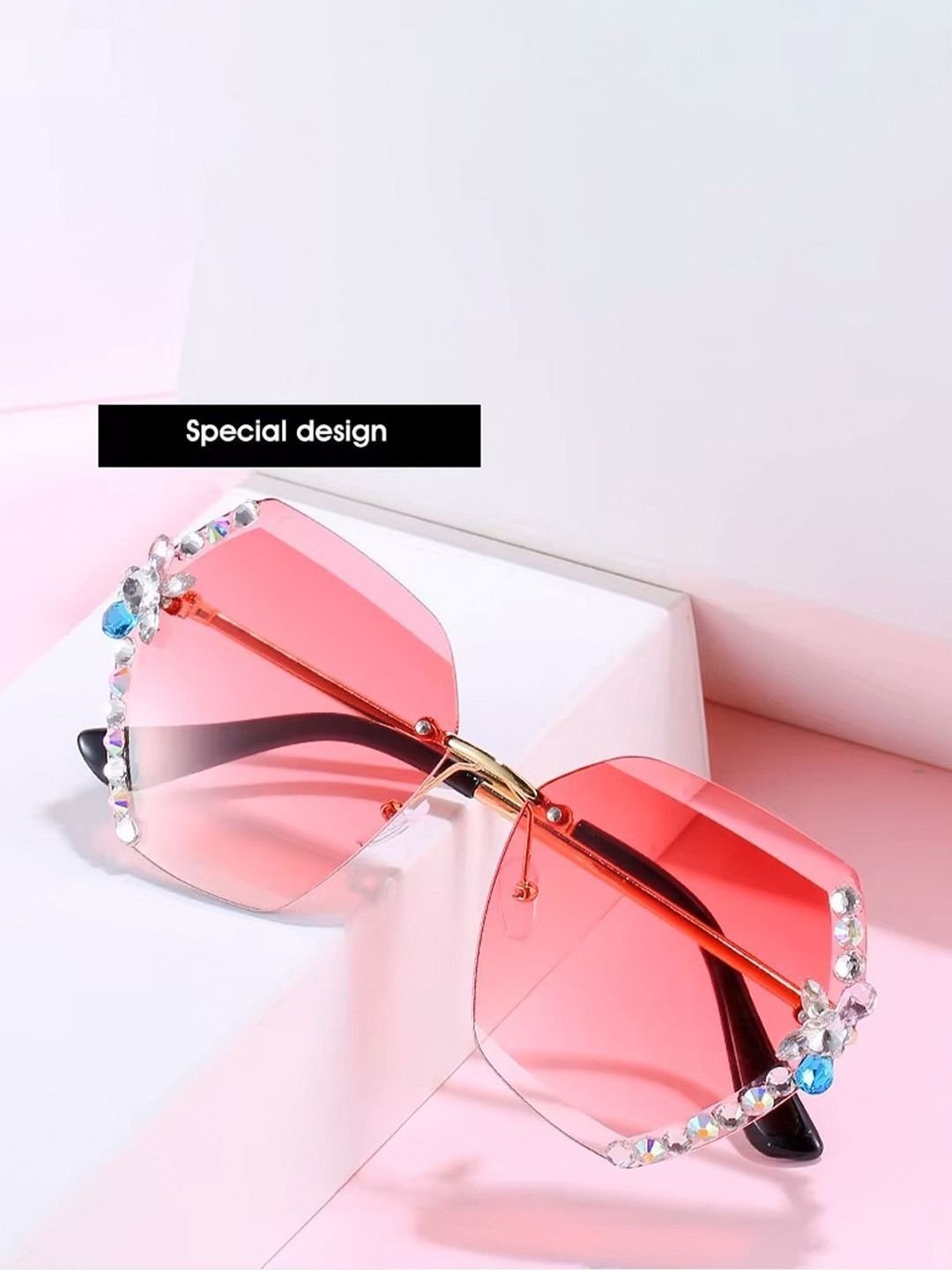 HAYDEN haiza Women Round Sunglasses with UV Protected Lens - Image 3