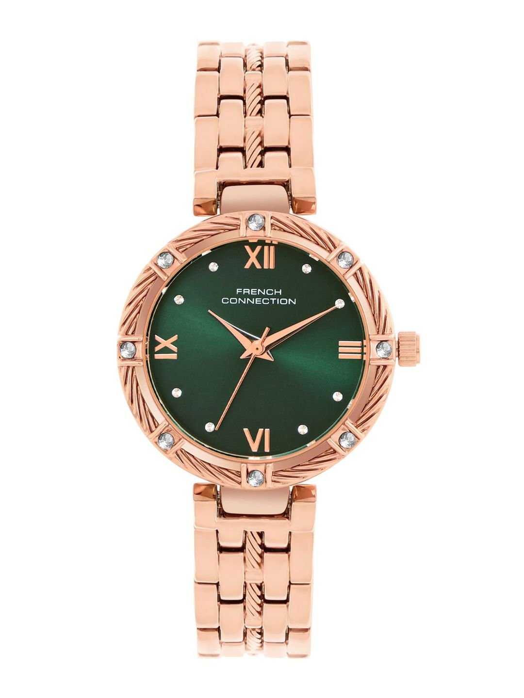French Connection Women Bracelet Style Straps Analogue Watch Gift Set FCB5NRGM - Image 2