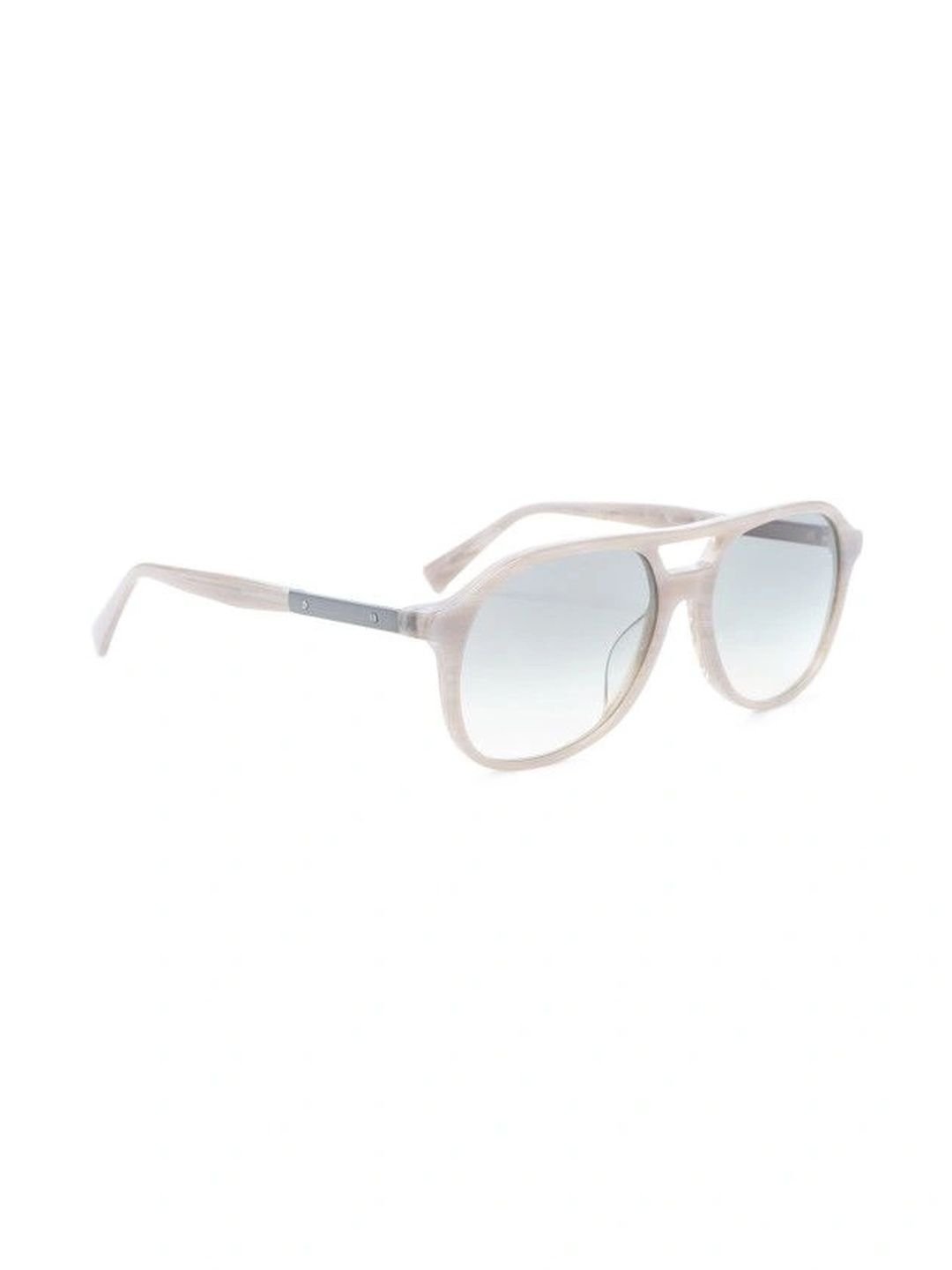 Brunello Cucinelli Unisex Grey Aviator Sunglasses with