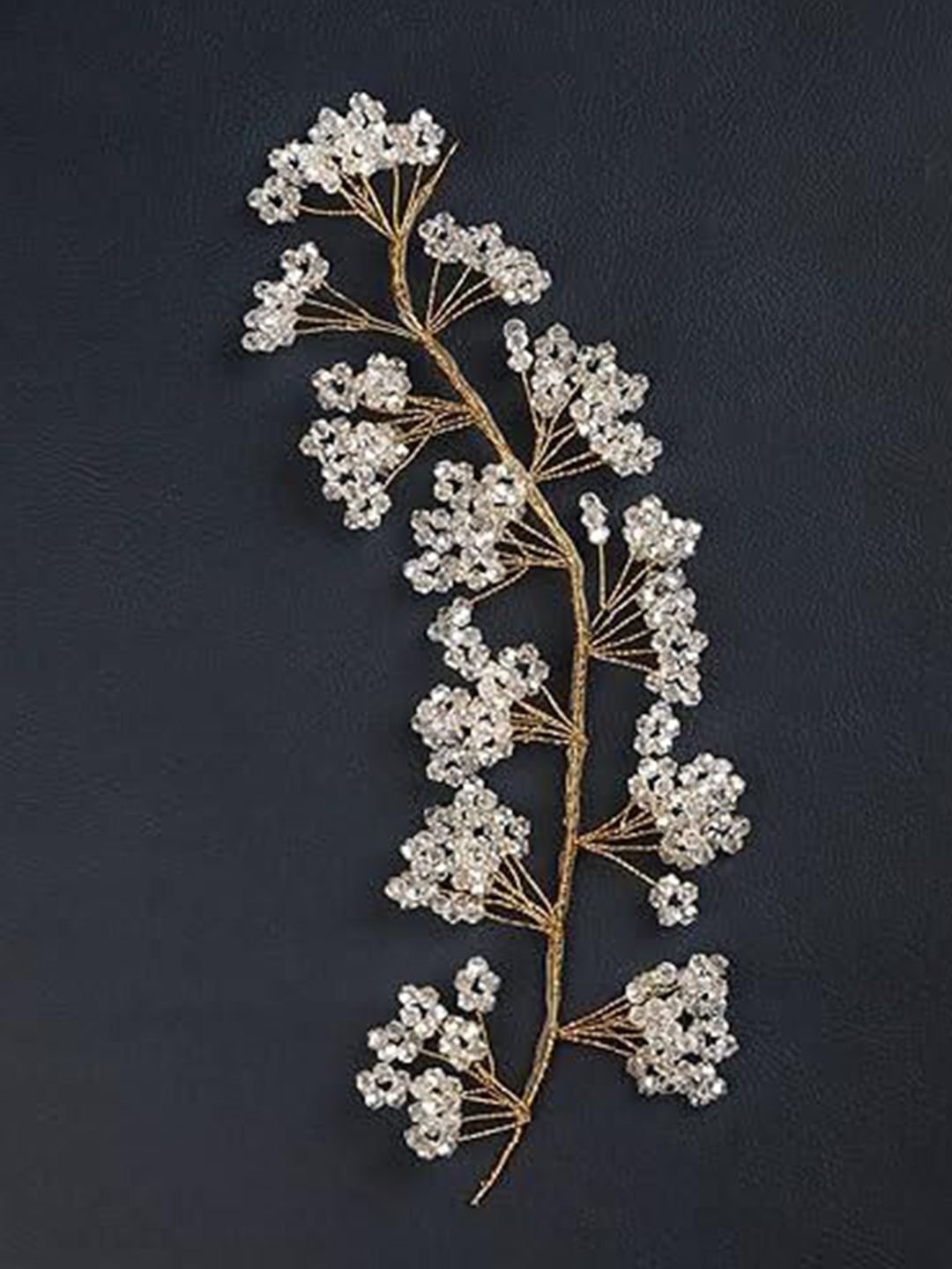 DressBerry Women Beaded Tiara