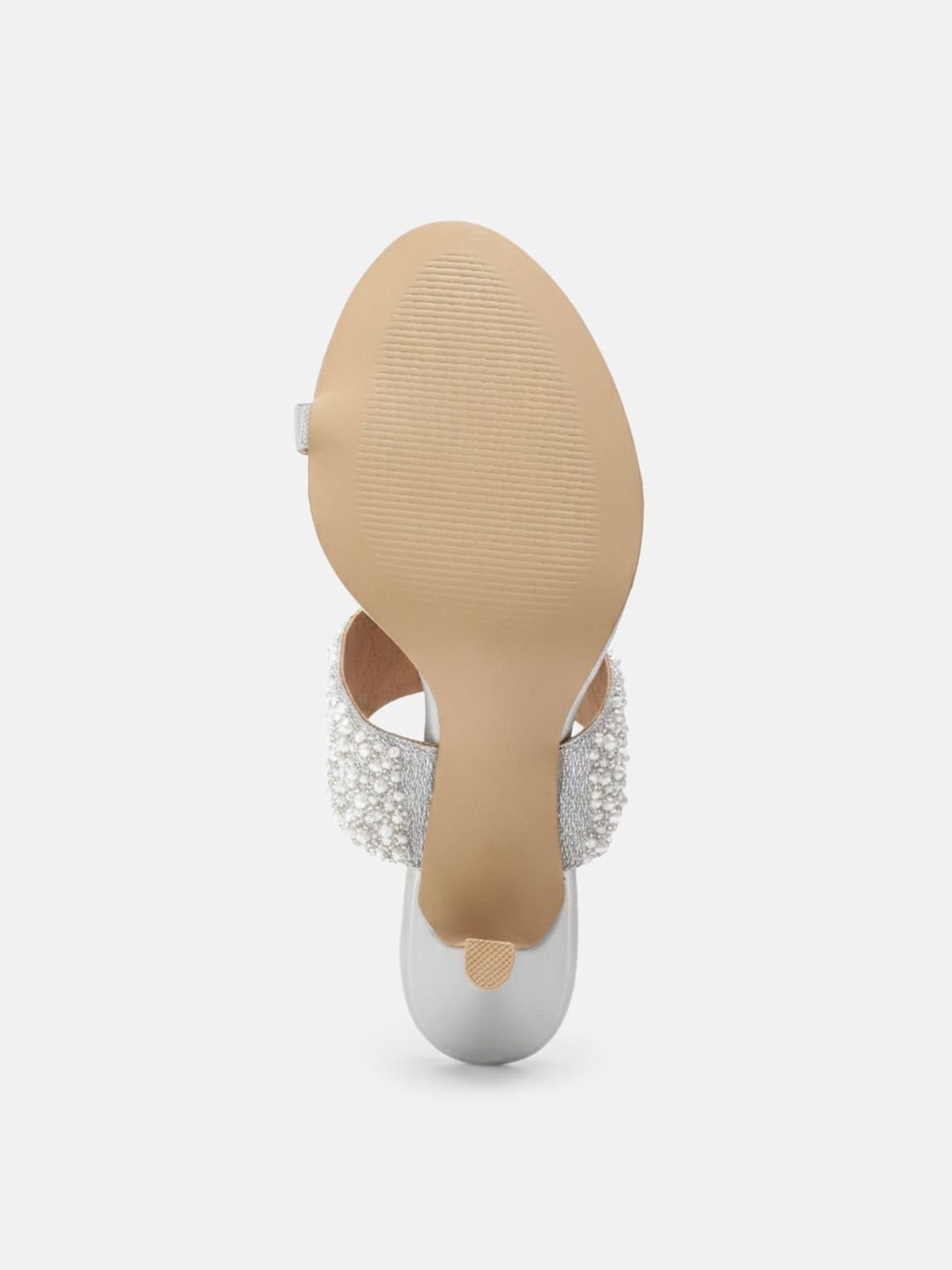 House of Pataudi Beads Embellished Slim Heels - Image 4
