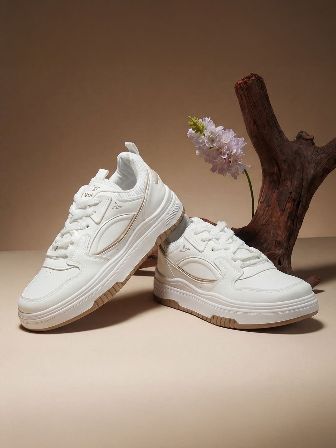 yoho Women Printed PU Sneakers - Image 2