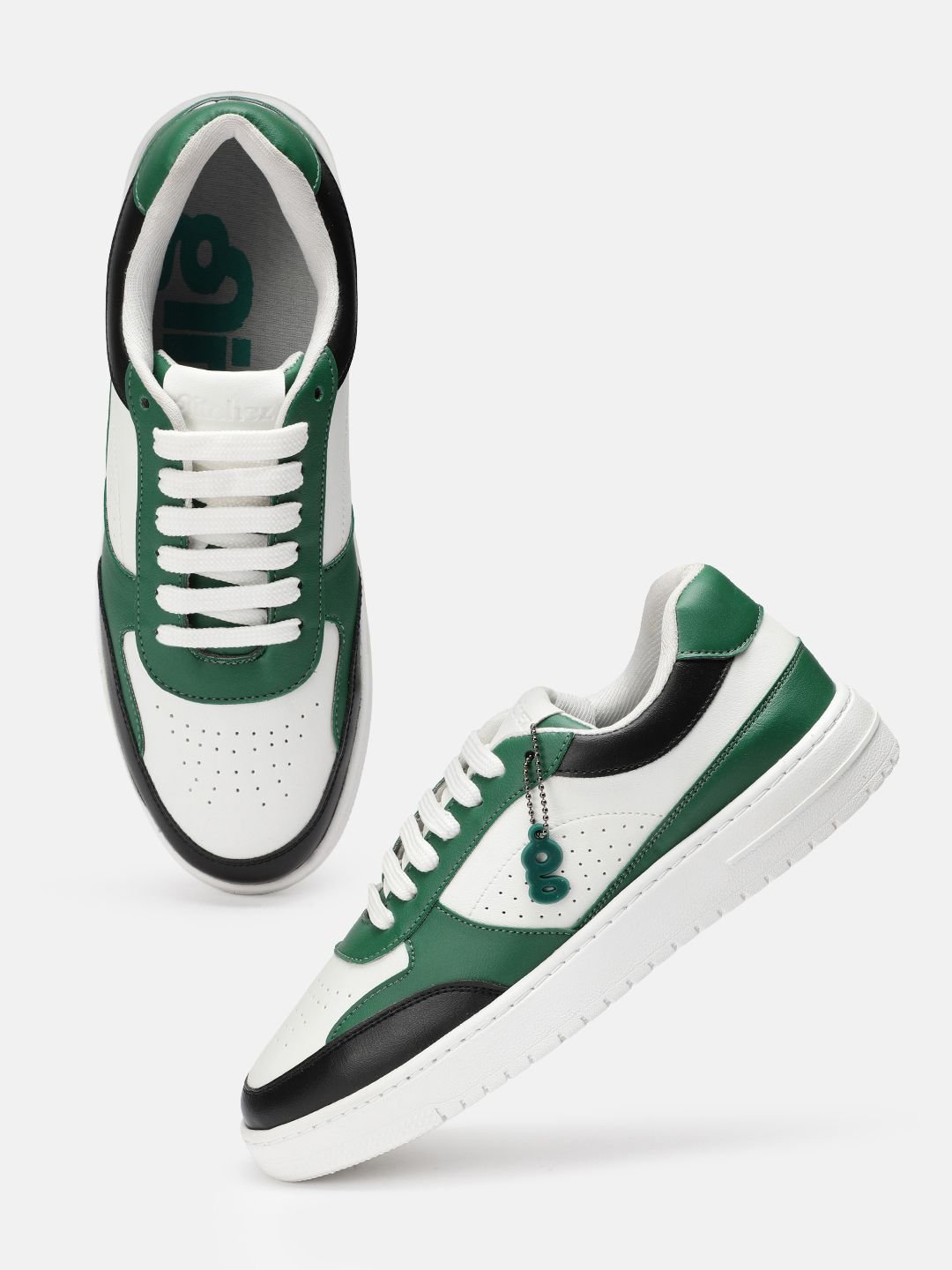 glitchez Colorblocked Perforated Sneakers - Image 2