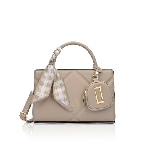 Lavie Luxe Women's Quaro26 Horizontal Small Satchel Handbag | Satchel Bag for Work | Ladies Purse | Stylish Shoulder Bag | Gift For Women