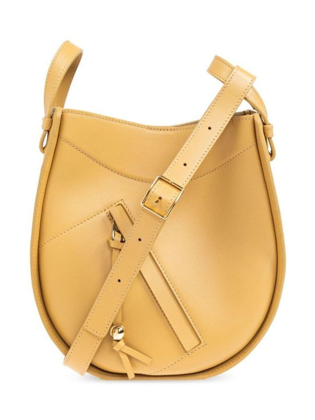 LOEWE Yellow Hammock Slice Crossbody Bag