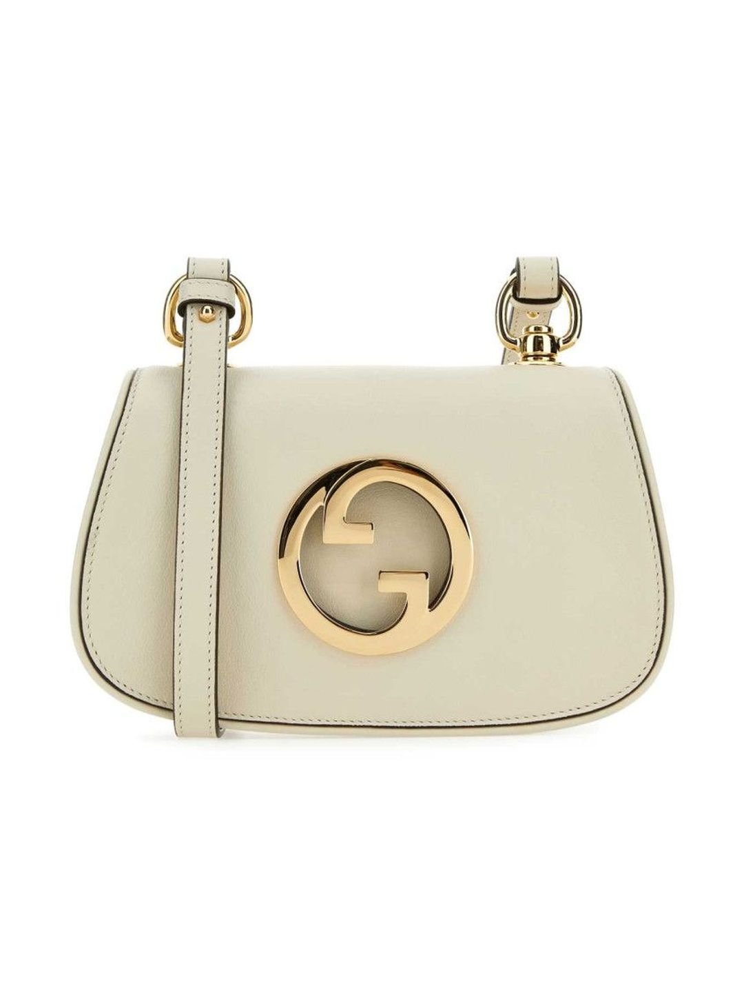Women Off White Leather Handbags