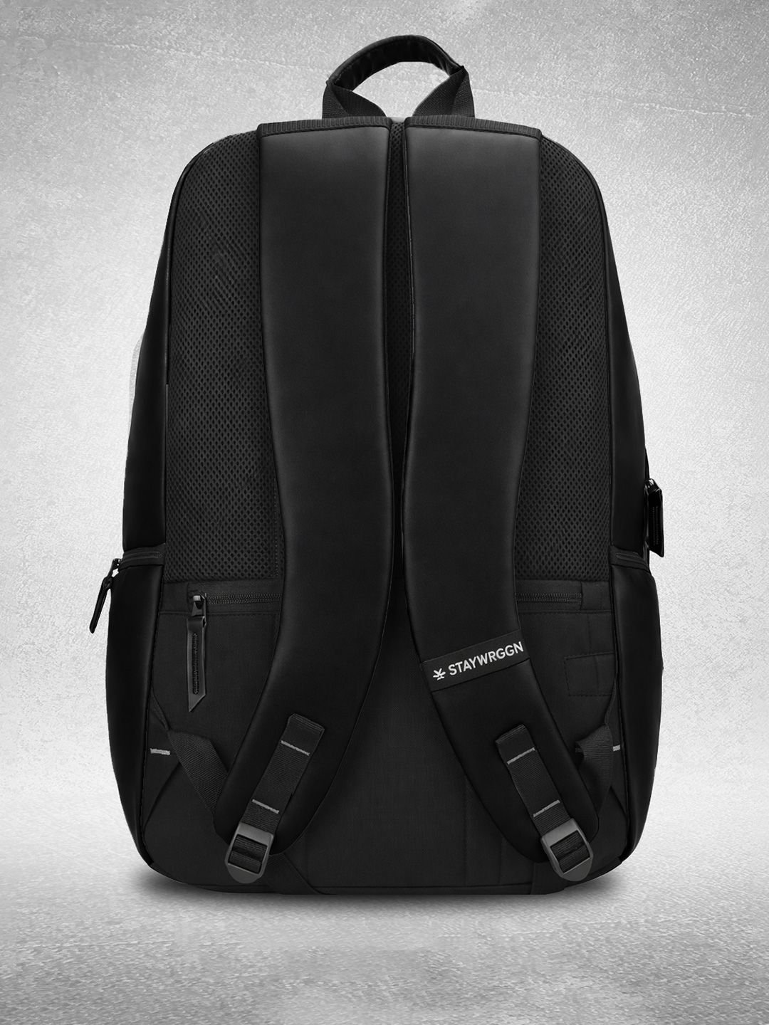 WROGN Ergonomic Water Resistant Backpack with Reflective Strip & Rain Cover - Image 2