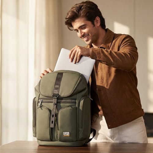 Urban Jungle Soho Workpack, 25Ltrs Water Resistant, Premium Polyester Laptop Backpack for Men and Women - Image 2