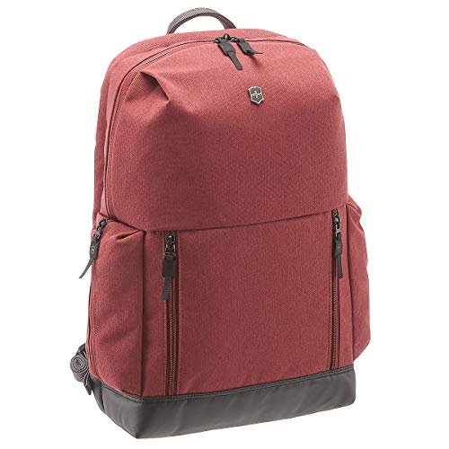Victorinox Unisex Polyester Deluxe Laptop Backpack (Burgundy)
