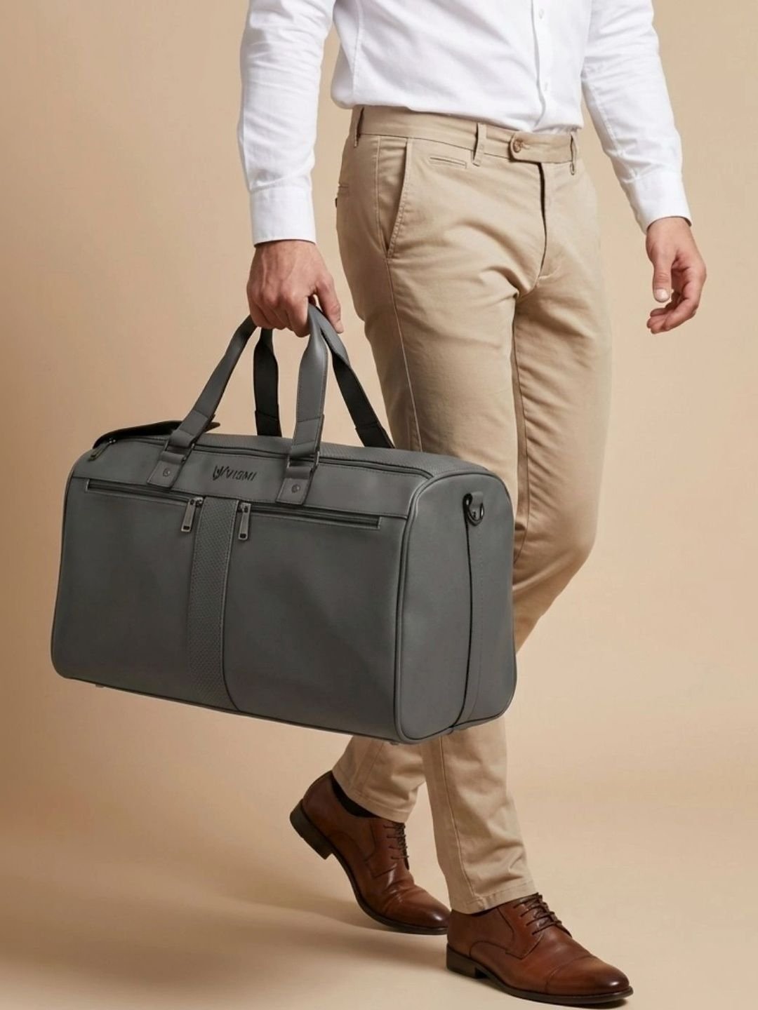 VISMIINTREND Textured Leather Sling Bag