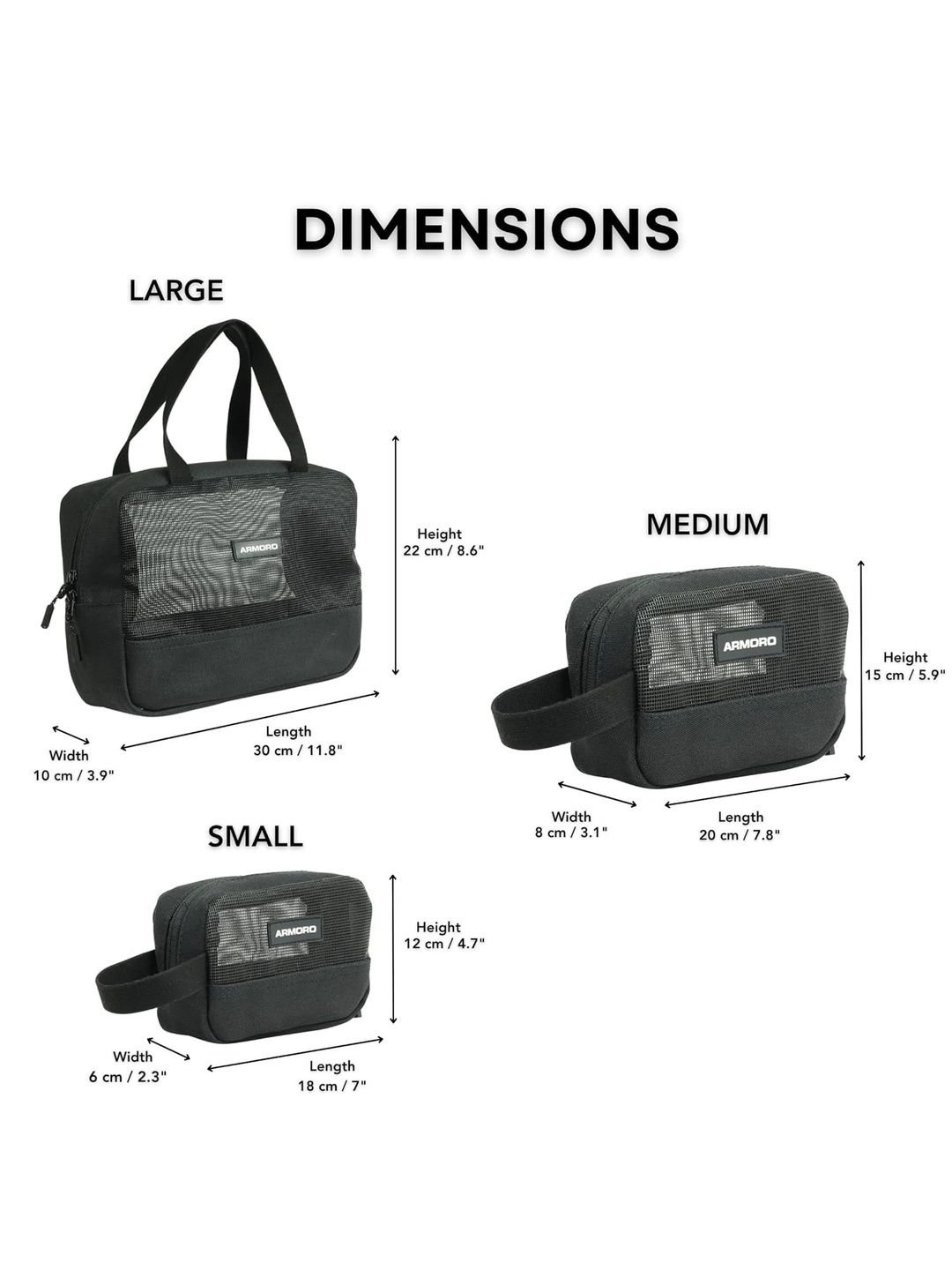 ARMORO Textured Handheld Bag - Image 2