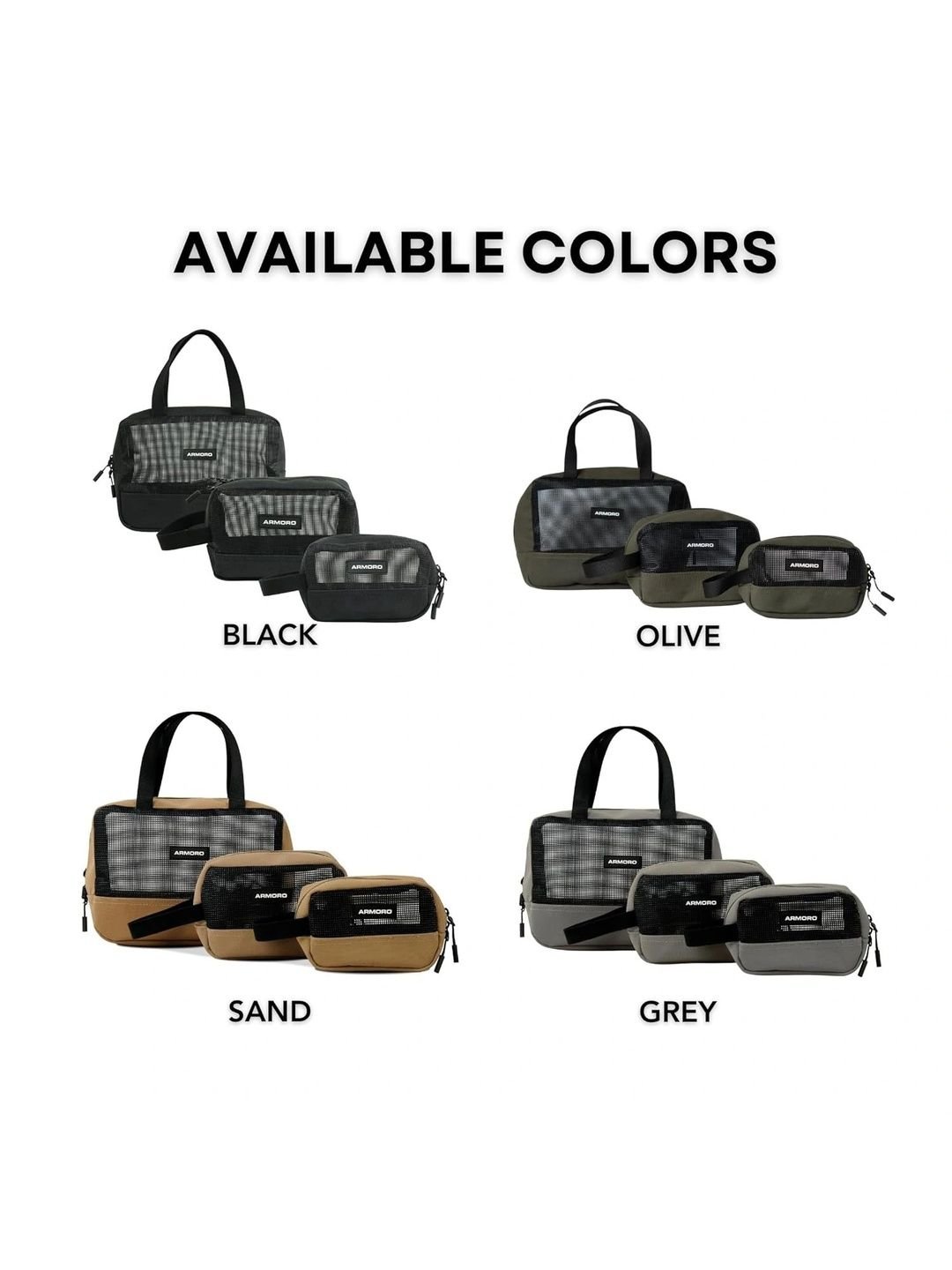 ARMORO Textured Handheld Bag - Image 4