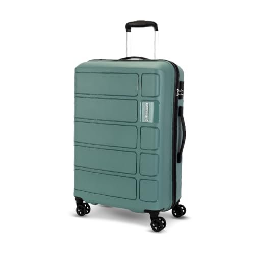 Kamiliant by American Tourister 3 Pc Harrier Edge 8W Set 56 Cm, 68 Cm & 78 Cm - Small, Medium & Large Polypropylene(PP) Hardside 8 Wheels Spinner Luggage Set/Trolley Bag Set (Slate Grey) - Image 2