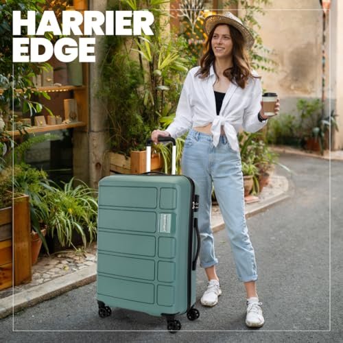 Kamiliant by American Tourister 3 Pc Harrier Edge 8W Set 56 Cm, 68 Cm & 78 Cm - Small, Medium & Large Polypropylene(PP) Hardside 8 Wheels Spinner Luggage Set/Trolley Bag Set (Slate Grey) - Image 3